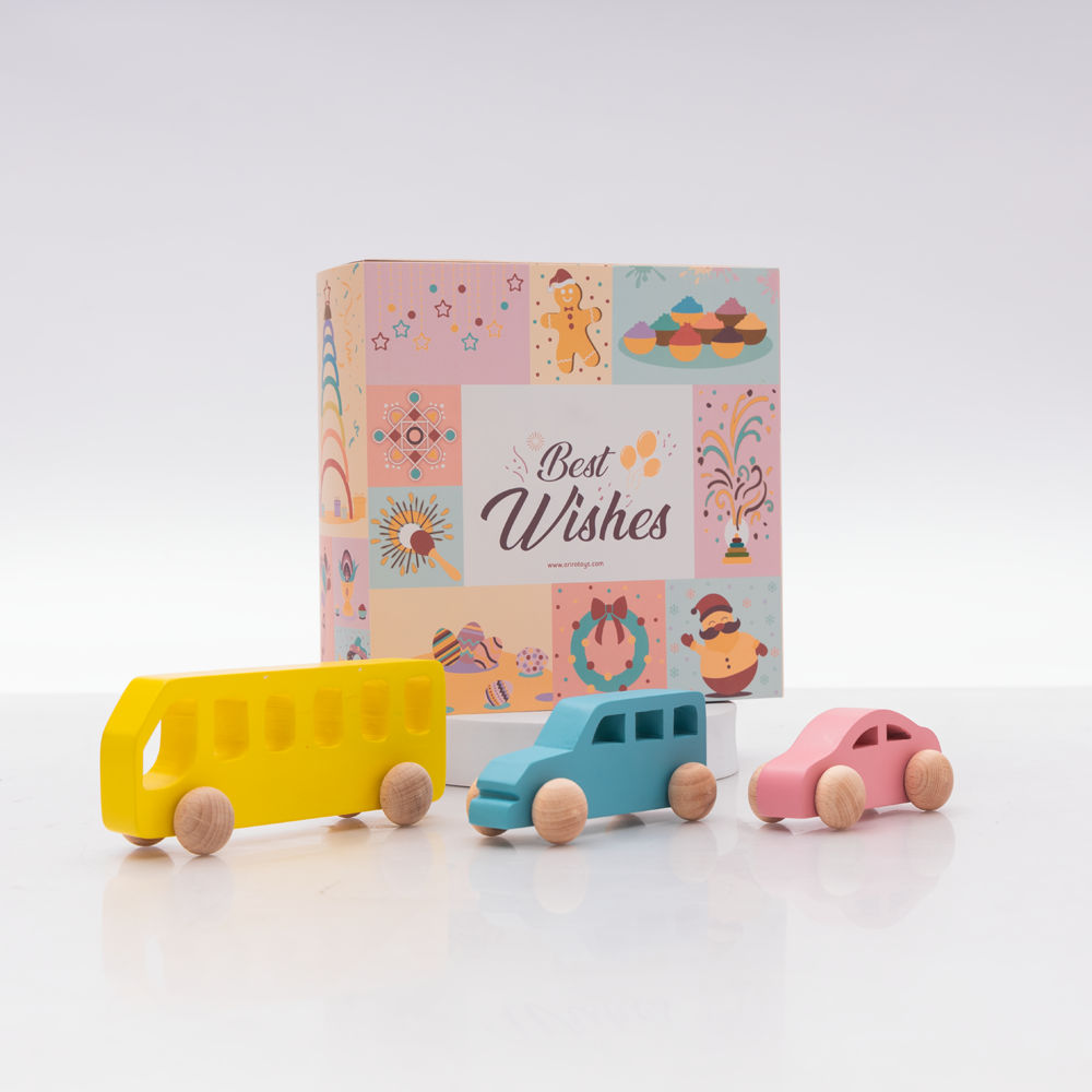 Wooden Vehicle Set